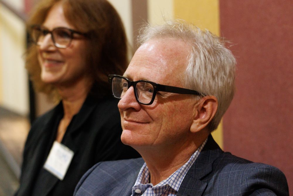 BCLA Dean Richard Fox and Jewish Studies Director Holli Levitsky
